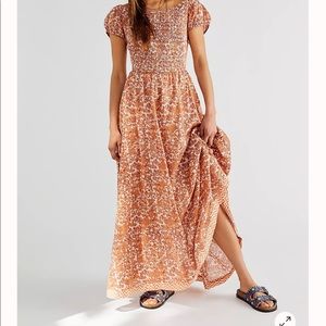 Free people ultraviolet maxi dress